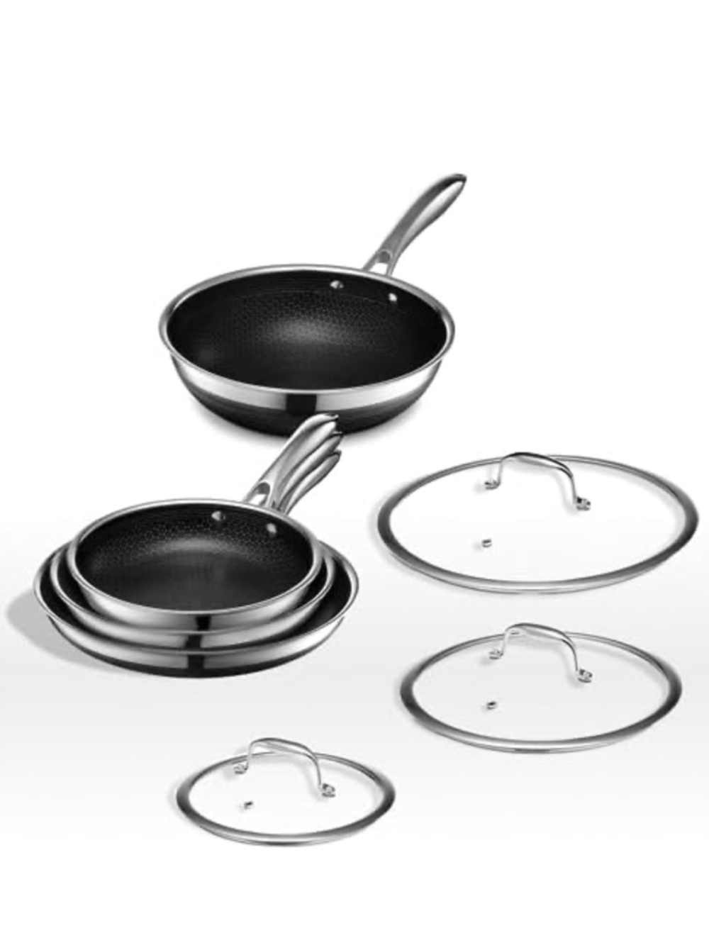 Hexclad 7 piece set